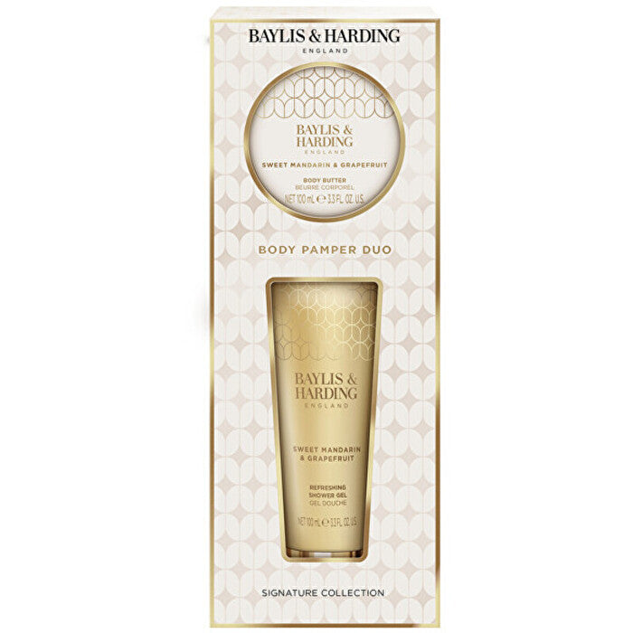 Baylis & Harding Body Pamper Duo ( Mandarin & Grapefruit ) - Gift Set