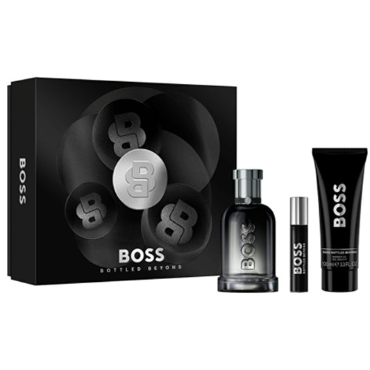 Hugo Boss Boss Bottled Beyond Dárková Sada Eau De Parfum 100ml Sprchový Gel 100ml A Miniaturka Eau De Parfum 10ml 100ml