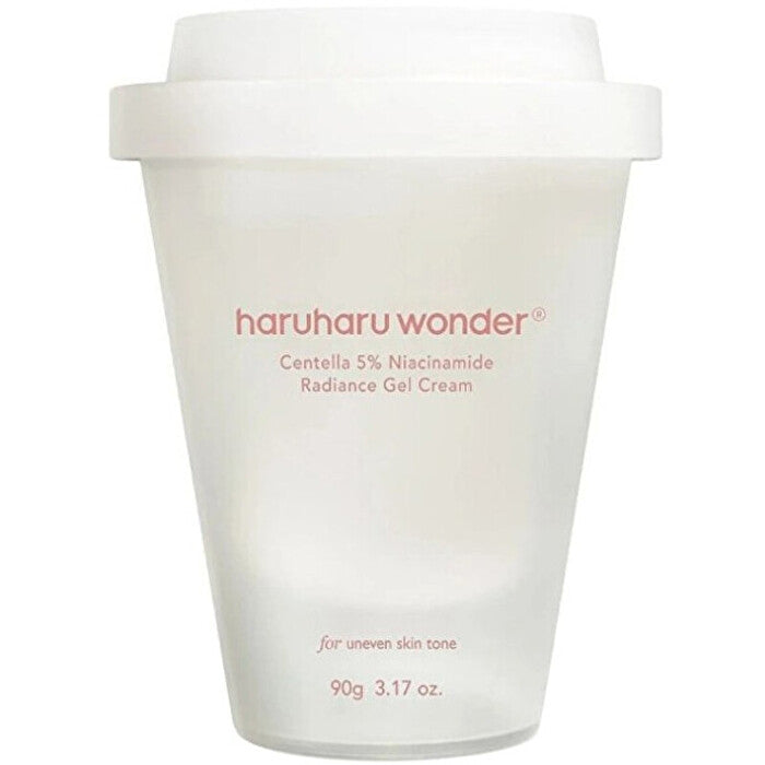 Haruharu Wonder Centella 5% Niacinamide Radiance Gel Cream - Brightening Gel Cream 90.0g