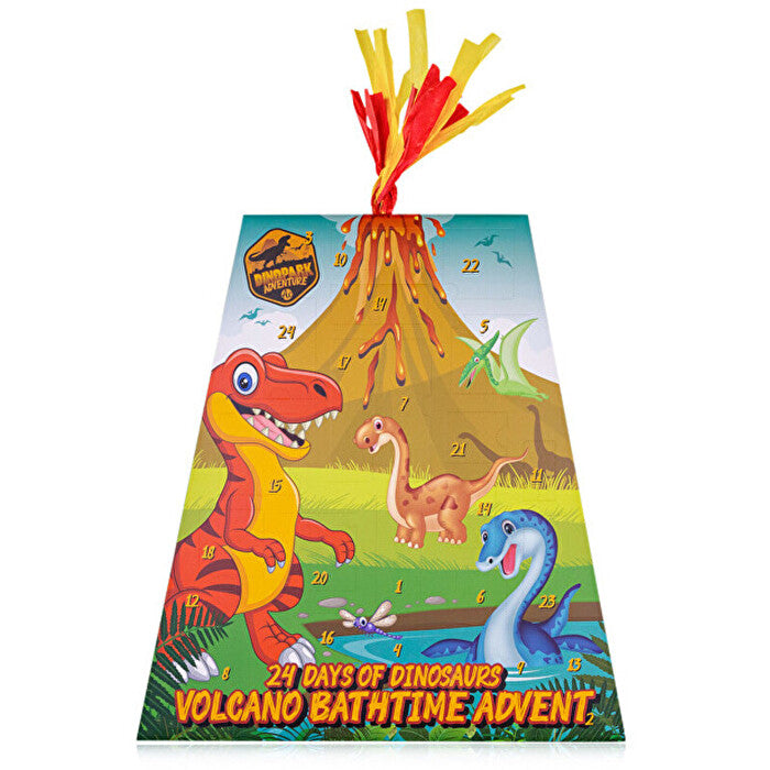 Accentra Dinopark Adventure Body Care Calendar - Kids Advent Calendar