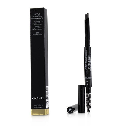 Chanel Stylo Sourcils Waterproof Eyebrow Pencil #810 Brun Profond 0.27g