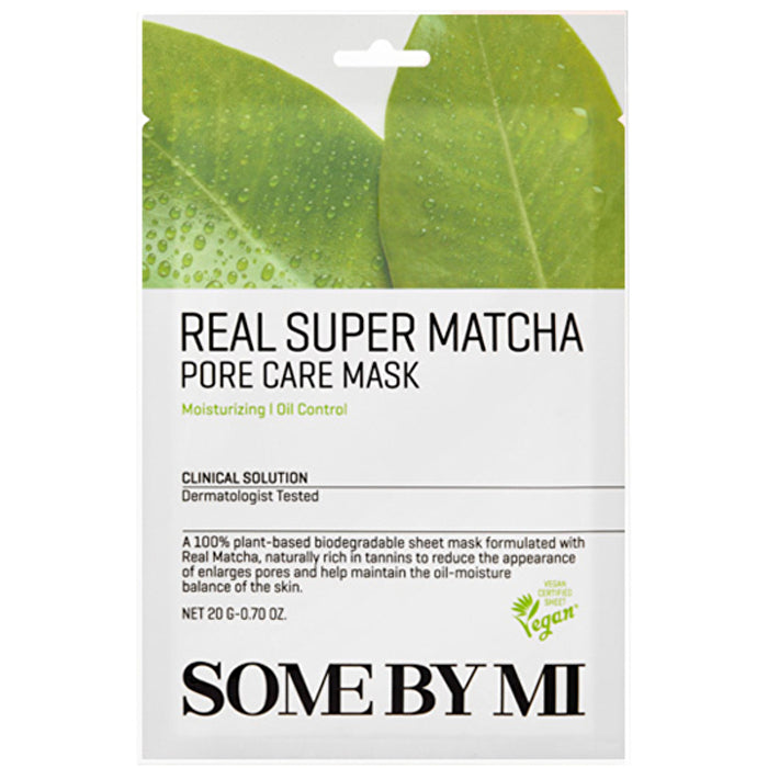 Some By Mi Real Super Matcha Pore Care Mask 20.0g