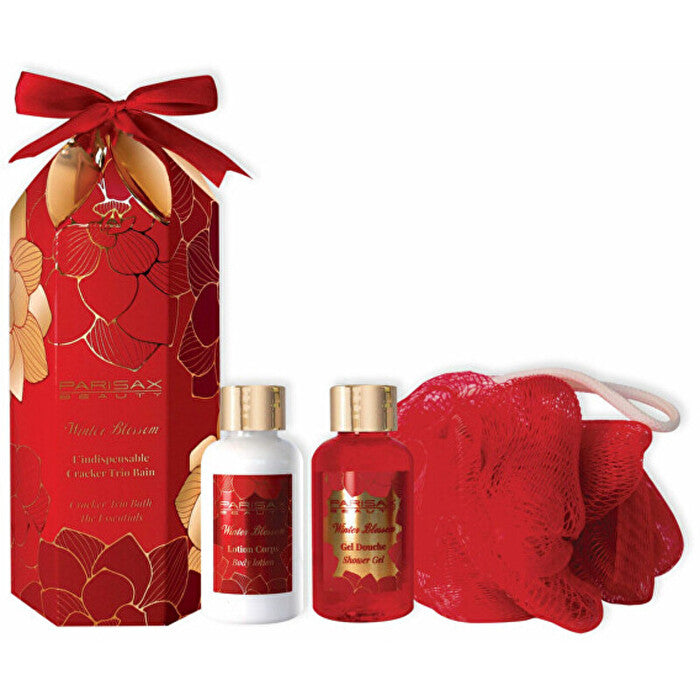 Parisax Winter Blossom Cracker Trio Bath Set - Magnolia