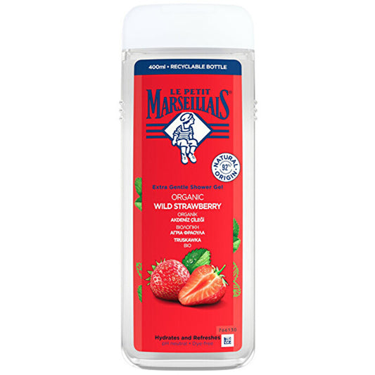 Le Petit Marseillais Bio Wild Strawberry Shower Gel 400ml
