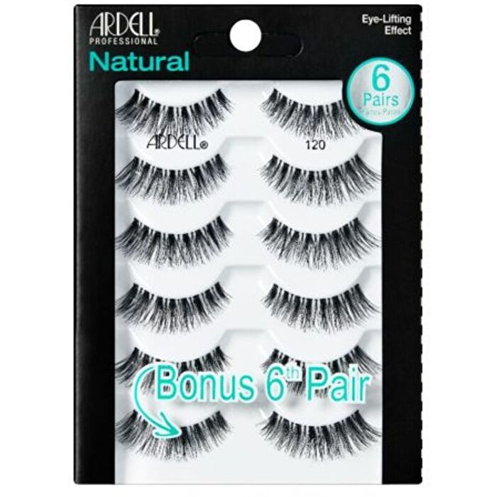 Ardell Natural Lashes 6 Pairs 120 - Uměle řasy 0ml