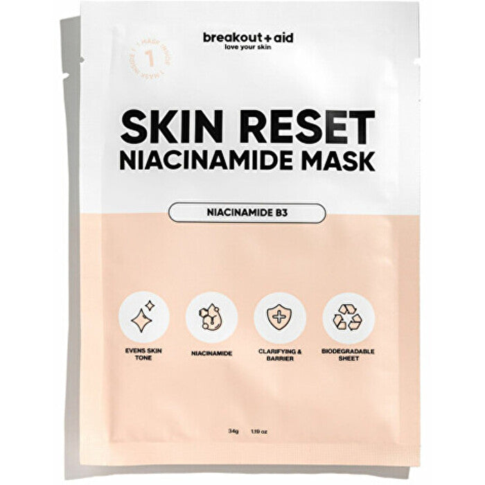 Breakout+aid Niacinamide Mask - Zklidňující Maska S Niacinamidem 34.0g