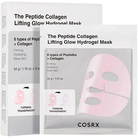 Cosrx Lifting Glow Hydrogel Mask Trio - Face Mask Set 34.0g