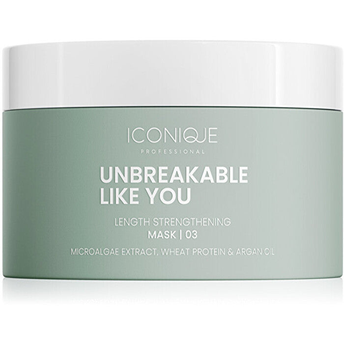 ICONIQUE Professional Unbreakable Like You Length Strengthening Mask - Maska Pro Posílení Delek Vlasů 200ml