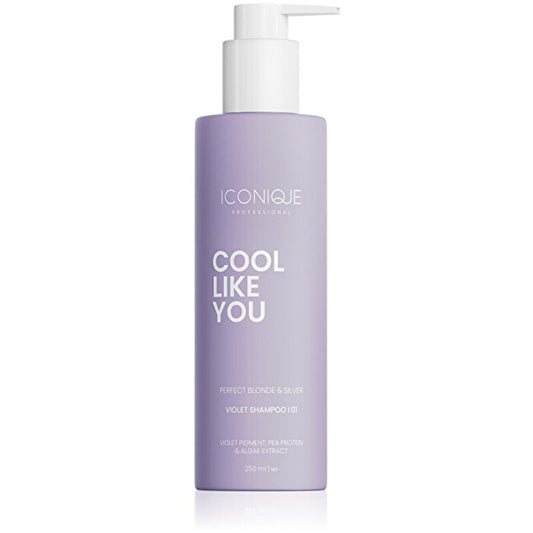 ICONIQUE Professional Cool Like You Violet Shampoo - Cool And Bright Blonde 250ml