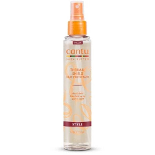 Cantu Shea Butter Thermal Shield Heat Protectant - Stylingový Sprej Pro Tepelnou úpravu Vlasů 151ml
