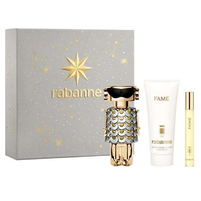 Paco Rabanne Fame Gift Set Eau De Parfum 50ml Body Lotion 100ml And Miniature Eau De Parfum 10ml 50ml