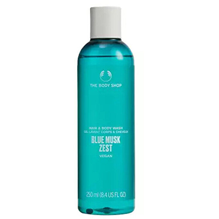 The Body Shop Blue Musk Zest Hair & Body Wash 250ml