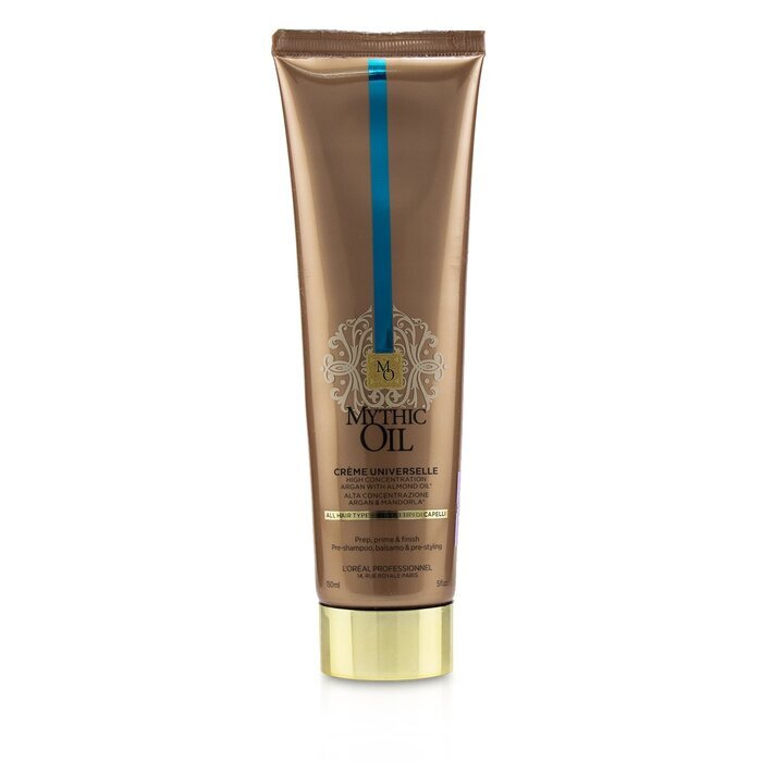 L'Oreal Professionnel Mythic Oil Creme Universelle High Concentration Argan with Almond Oil (All Hair Types) 150ml/5oz