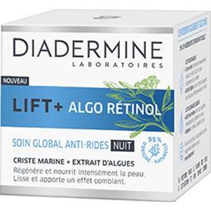 Diadermine Lift+ Phytoretinol Anti-age Advanced Night Cream 35+ - Noční Pleťový Krem 50ml