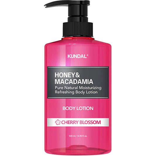 Kundal Honey & Macadamia Cherry Blossom Body Lotion - Vyživující Tělove Mleko 500ml
