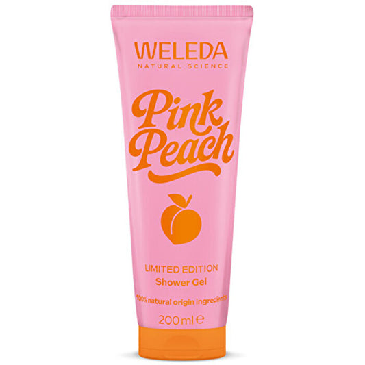 Weleda Pink Peach Shower Gel - Shower Gel 200ml