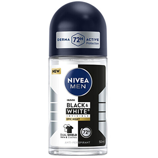 Nivea Man B&w Epic Night Anti-perspirant - Roll-on 50ml