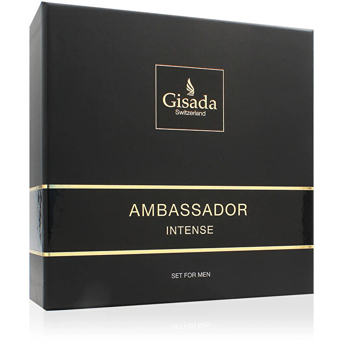 Gisada Ambassador Intense Gift Set Eau De Parfum 50ml And Shower Gel 100ml 50ml