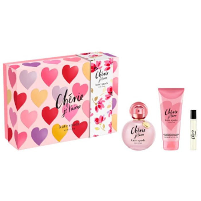Kate Spade Cherie Je T´aime Dárková Sada Eau De Parfum 100ml Miniaturka Eau De Parfum 7 5ml A Tělove Mleko 100ml 100ml