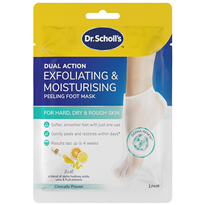 Scholl Ultra Exfoliating Foot Mask ( 1 Pár ) - Exfoliační Maska Na Chodidla