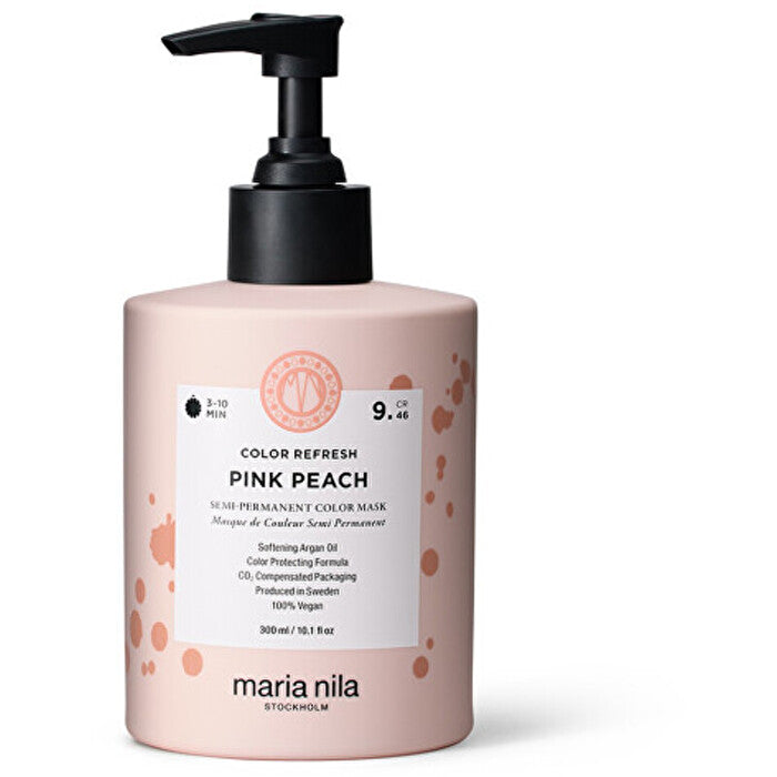 Maria Nila Color Refresh Pink Peach Mask 9.46 - Tónovací Maska 300ml