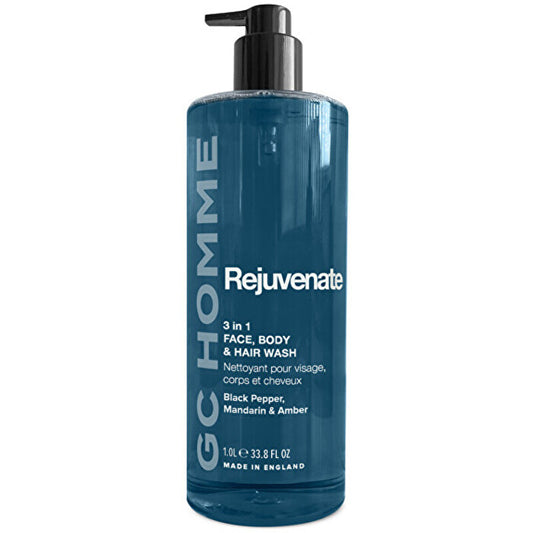 Grace Cole Homme Rejuvenate Body Wash ( Černý Pepř Mandarinka & Jantar ) - Mycí Gel 3v1 1000ml