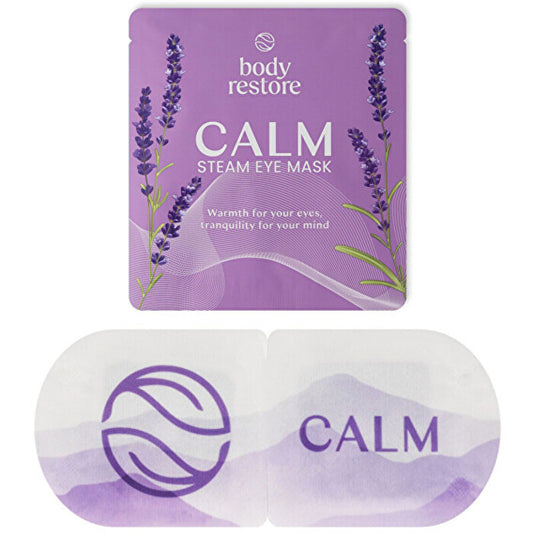 Body Restore Calm Steam Eye Mask ( Levandule ) - Samozahřívací Maska Na Oční Okolí 5.0ks