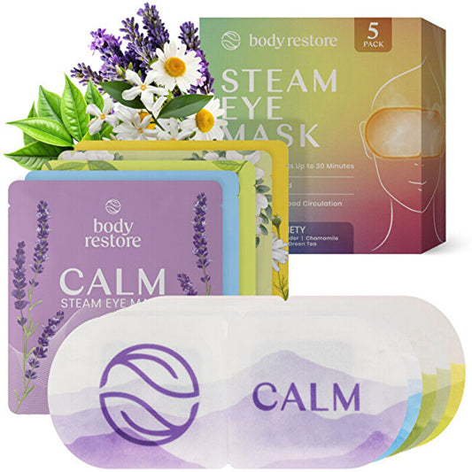 Body Restore Mix Steam Eye Mask - Sada Relaxačních Masek Na Oční Okolí ( 5 Ks )