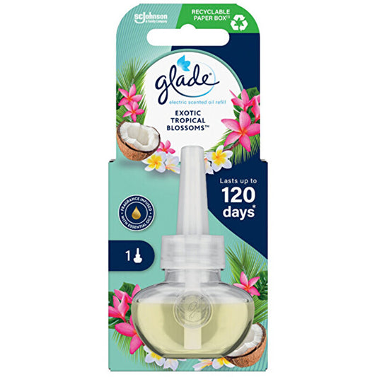 Glade Exotic Tropical Blossoms - Náplň Do Elektrickeho Osvěžovače Vzduchu 20ml