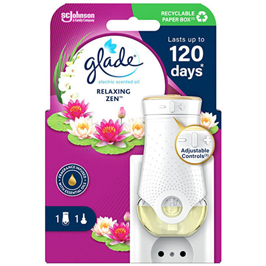 Glade Relaxing Zen - Elektrický Osvěžovač Vzduchu & Náplň 20ml
