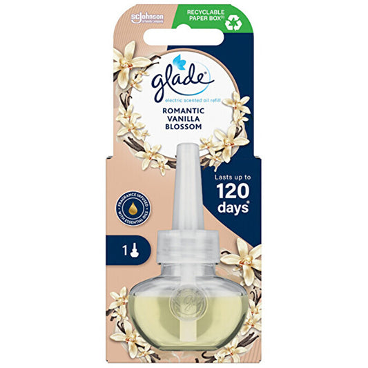 Glade Romantic Vanilla Blossom - Náplň Do Elektrickeho Osvěžovače Vzduchu 20ml