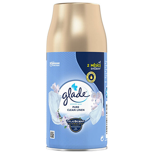 Glade Pure Clean Linen Automatic Spray - Náplň Do Osvěžovače Vzduchu 269ml