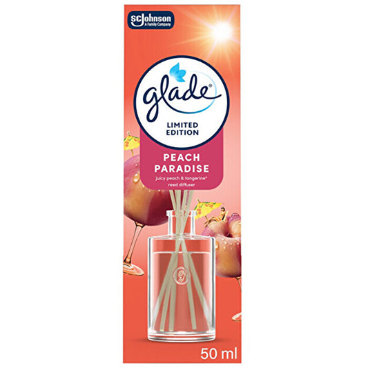 Glade Reeds Spring 26 Peach Paradise - Tyčinkový Difuzer 50ml