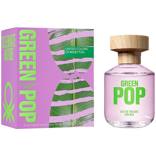 Benetton United Dreams Green Pop Eau De Toilette 80ml