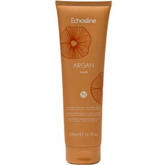 Echosline Argan Mask - Vyživující Maska Na Vlasy Pro Ochranu Vlasů Před Teplem A Vlhkem 300ml