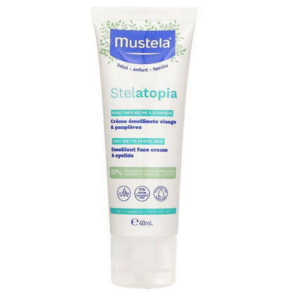 Mustela Stelatopia Emollient Cream For Face (Anti Redness Action) 40ml/1.35oz
