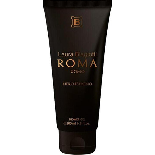 Laura Biagiotti Roma Uomo Nero Estremo Sprchový Gel 200ml