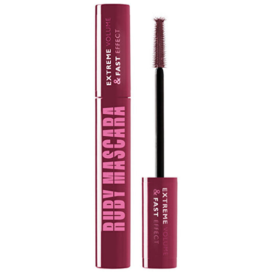 Dermacol Ruby Mascara Extreme Volume & Fast Effect - Barevná řasenka 12 6ml