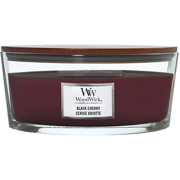 WoodWick Dark Cherry Loď ( Višeň ) - Vonná Svíčka 453.6g