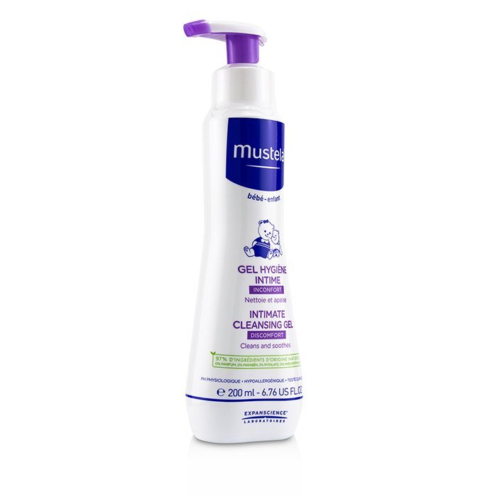 Mustela Intimate Cleansing Gel - Cleanses & Soothes 200ml/6.76oz
