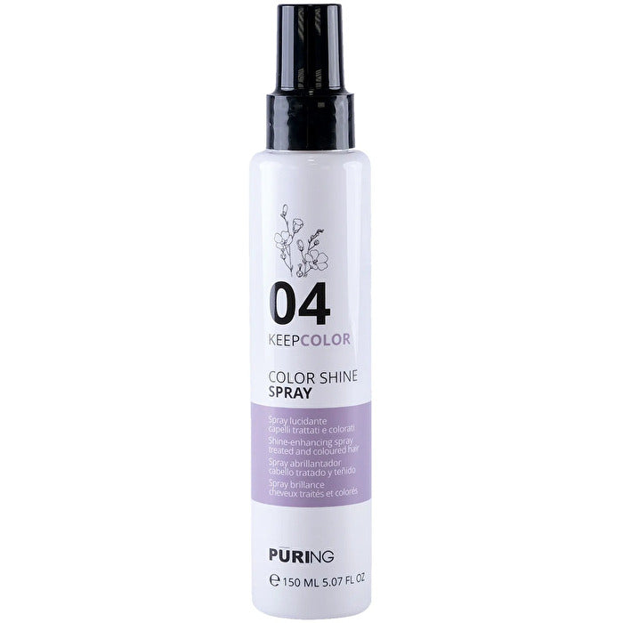 Puring 04 Keepcolor Color Shine Spray - Sprej Pro Lesk Vlasů 150ml