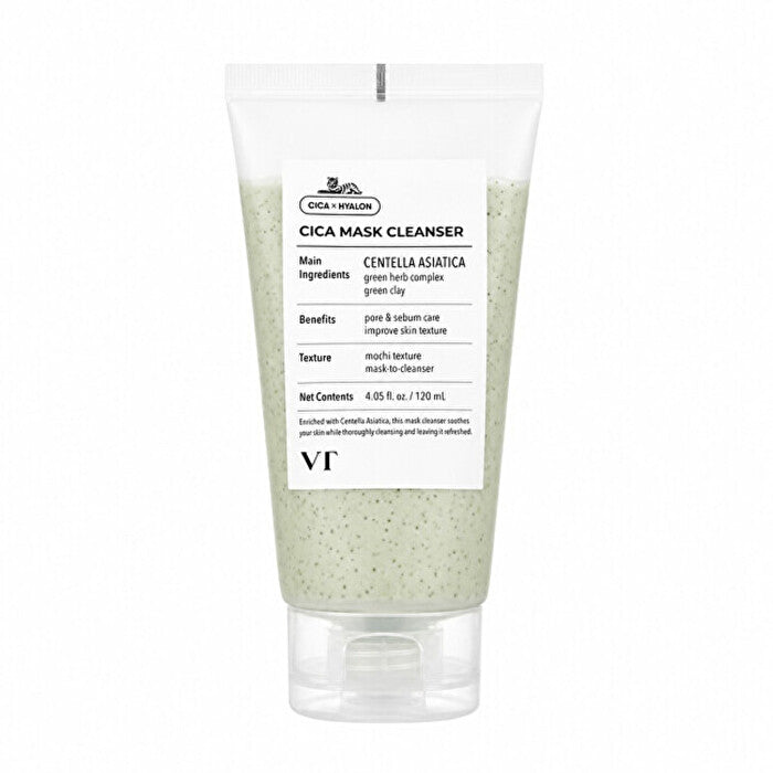 VT Cosmetics Cica Mask Cleanser - Čisticí Pleťová Maska 120ml