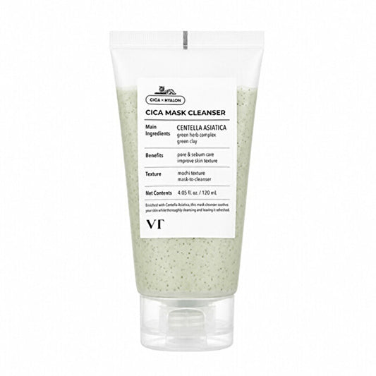 VT Cosmetics Cica Mask Cleanser - Čisticí Pleťová Maska 120ml