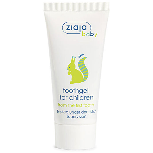 Ziaja Toothgel Toothbrush - Zubní Gel Bez Fluoru 50ml