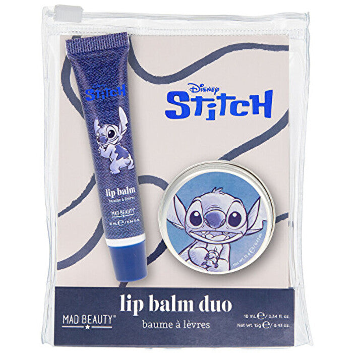Mad Beauty Stitch Denim Set - Dárková Sada Peče O Rty