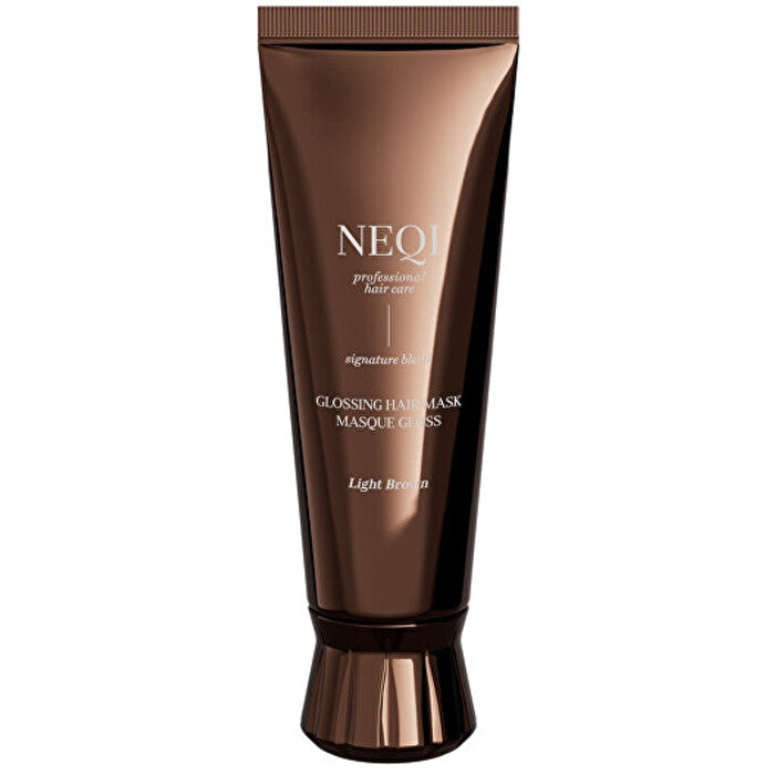 Neqi Glossing Mask Light Brown - Maska Pro Světle Hněde Vlasy 120ml