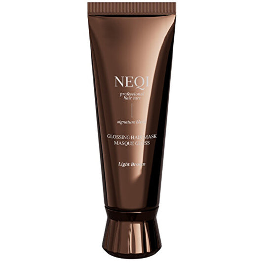 Neqi Glossing Mask Light Brown - Maska Pro Světle Hněde Vlasy 120ml