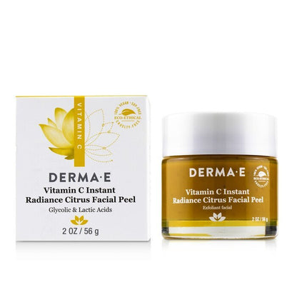 Derma E Vitamin C Instant Radiance Citrus Facial Peel (Exp. Date 30 NOV 2026) 56g/2oz