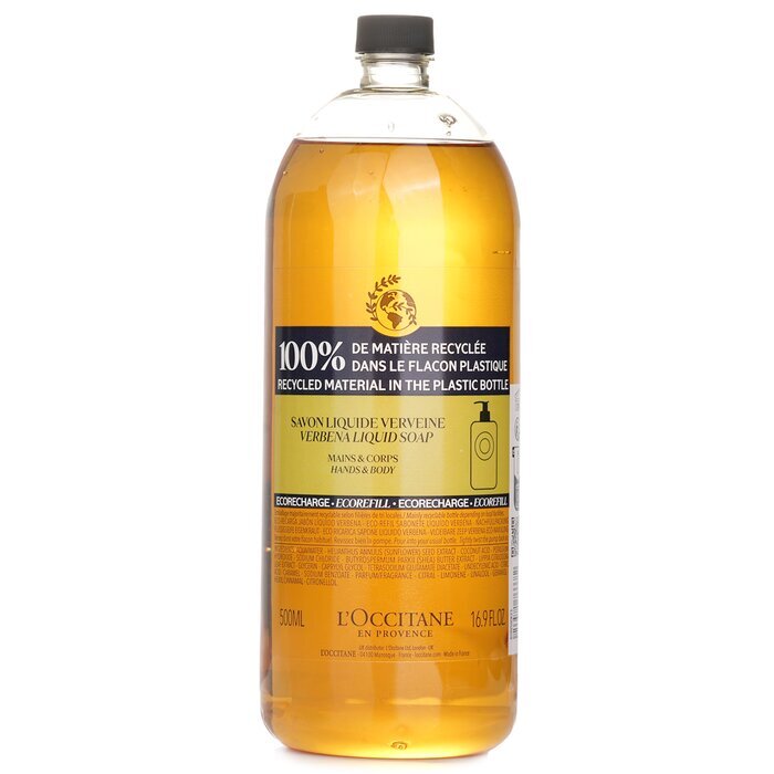 L´occitane Verbena Liquid Hand Soap Refill - Náhradní Náplň Mýdla Na Ruce 500ml