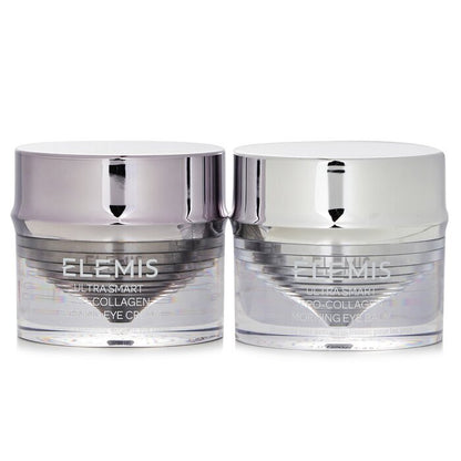 Elemis Ultra Smart Pro-Collagen Day & Night Eye Treatment Duo (1x Morning Eye Balm, 1x Evening Eye Cream, 1x Eye Tool) 2x10ml/0.3oz
